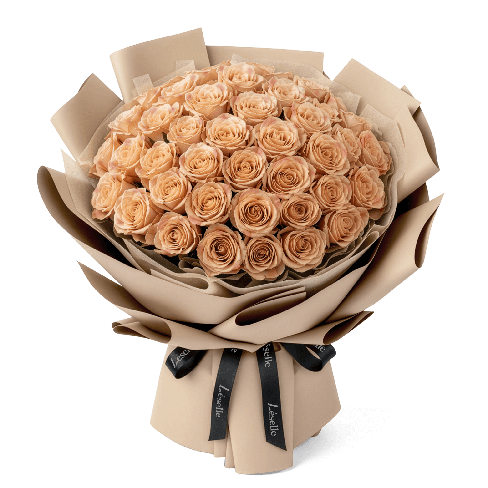 【Valentine's Limited】The Grand Cappuccino // Premium Vintage Rose Bouquet