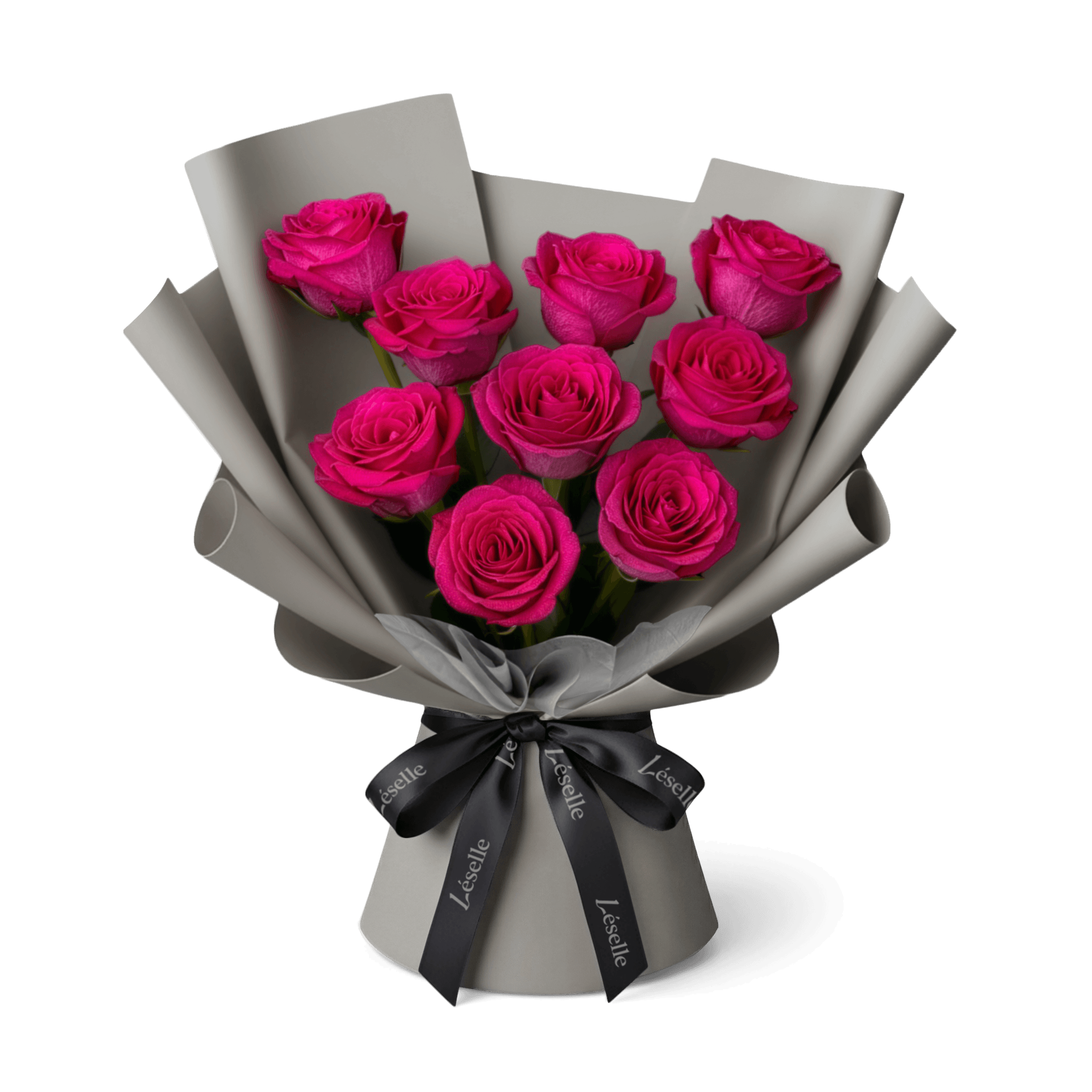 Floyd // Hot Pink Rose Bouquet