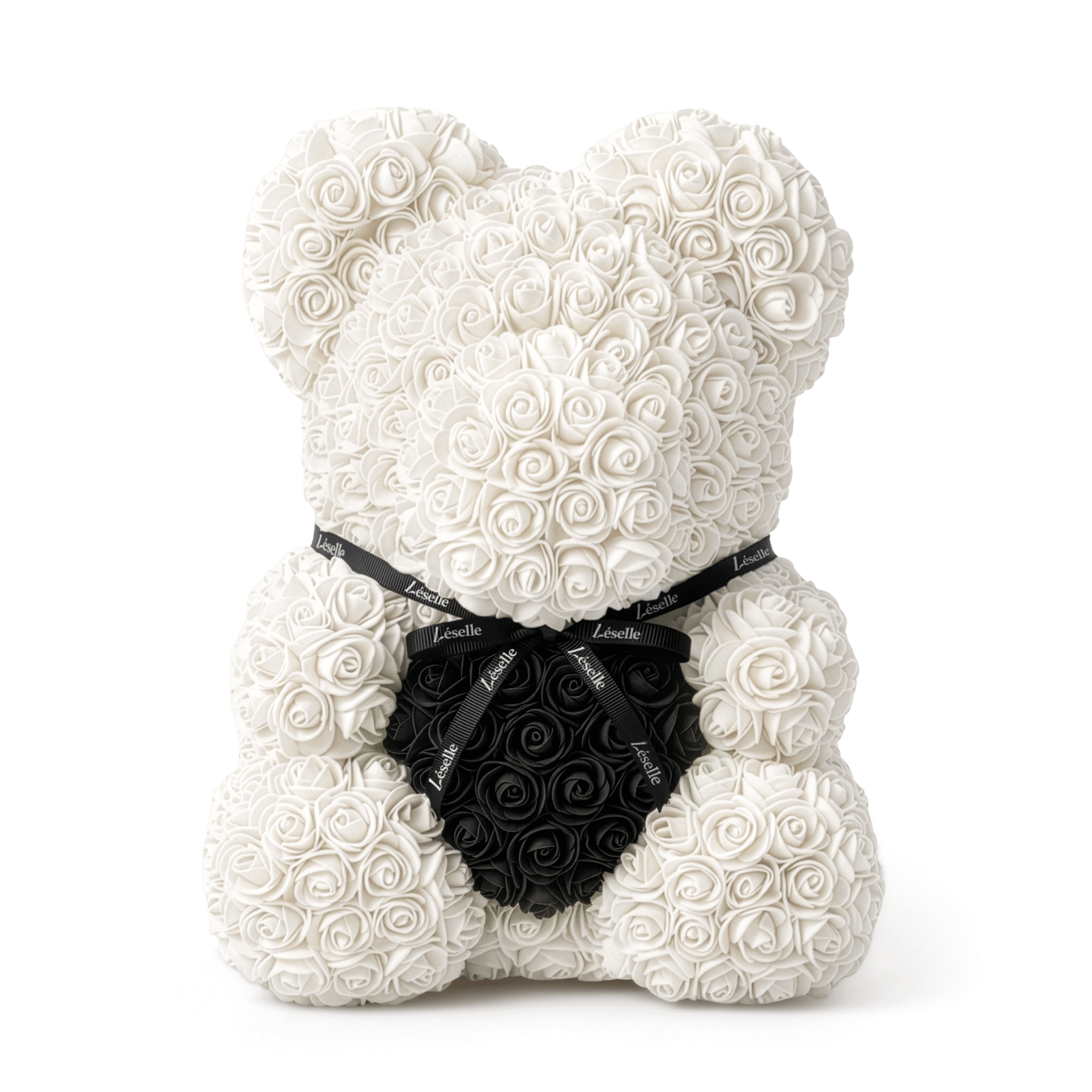 Eternal Rose Bear - Pearl White Edition