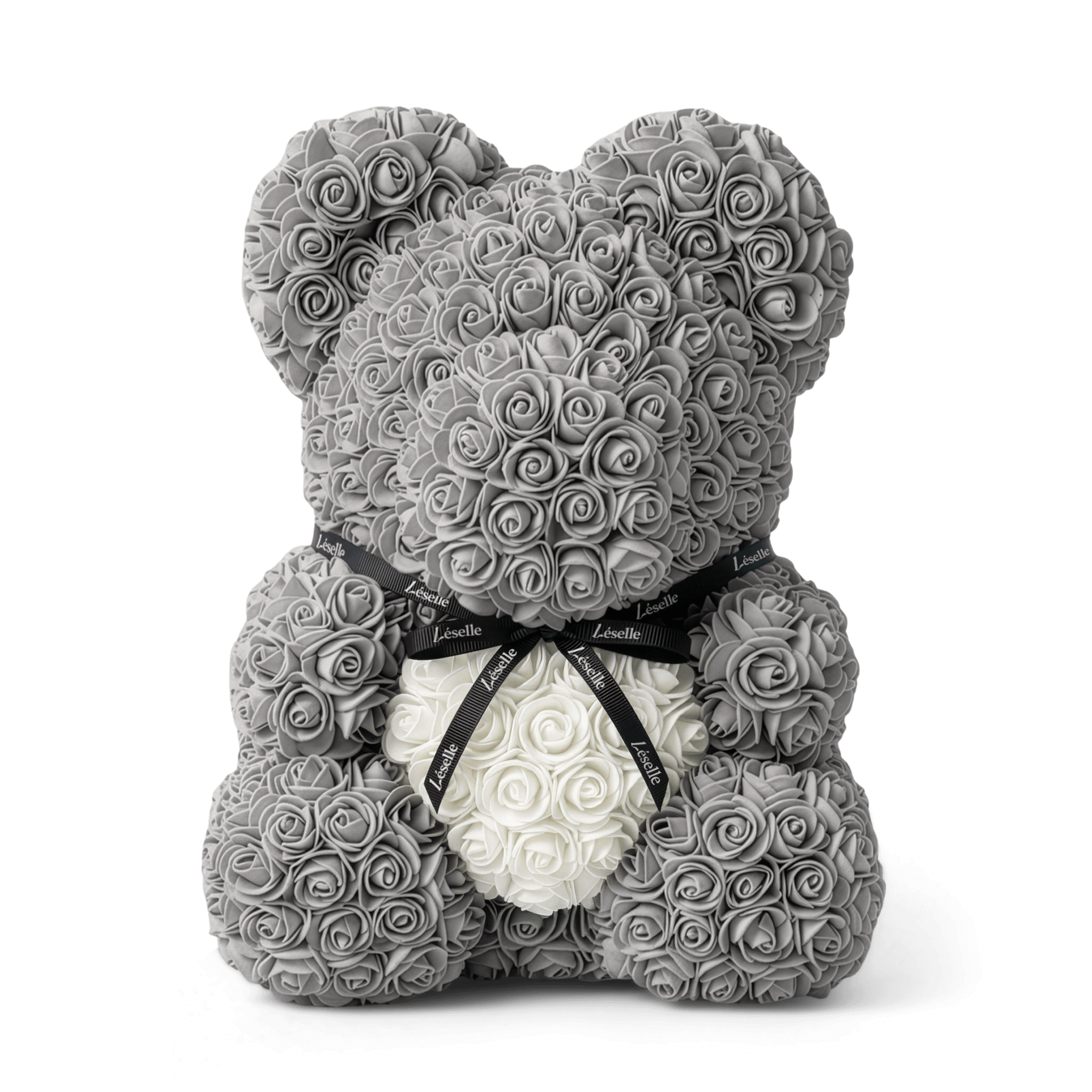 Eternal Rose Bear - Platinum Grey Edition
