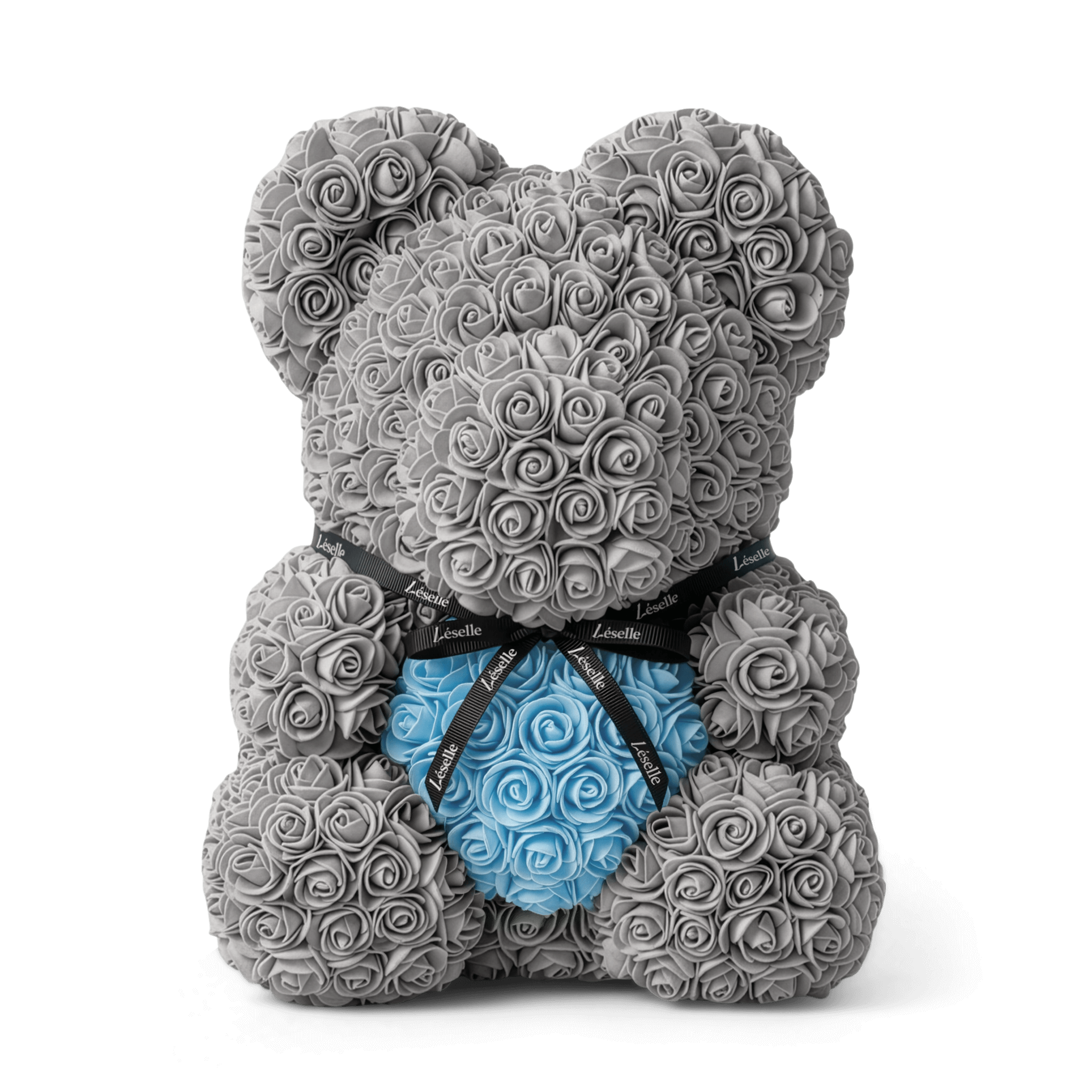 Eternal Rose Bear - Platinum Grey Edition