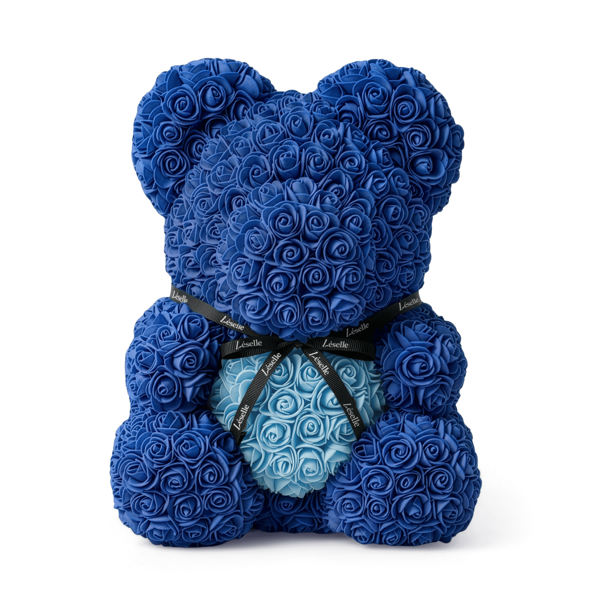 Eternal Rose Bear - Sapphire Blue Edition