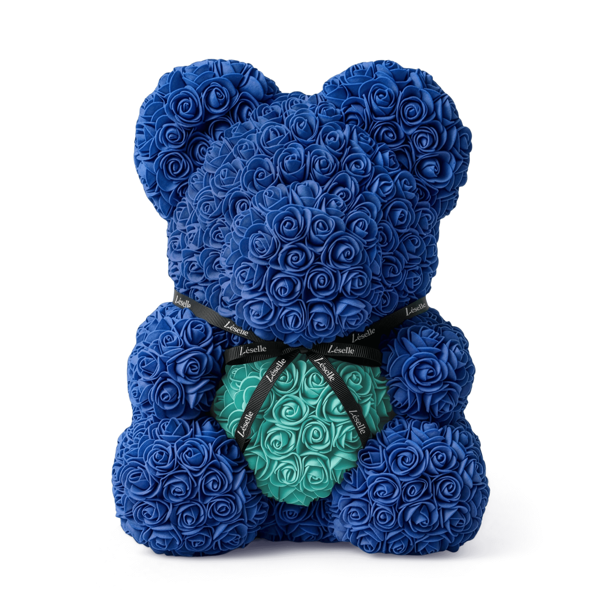 Eternal Rose Bear - Sapphire Blue Edition