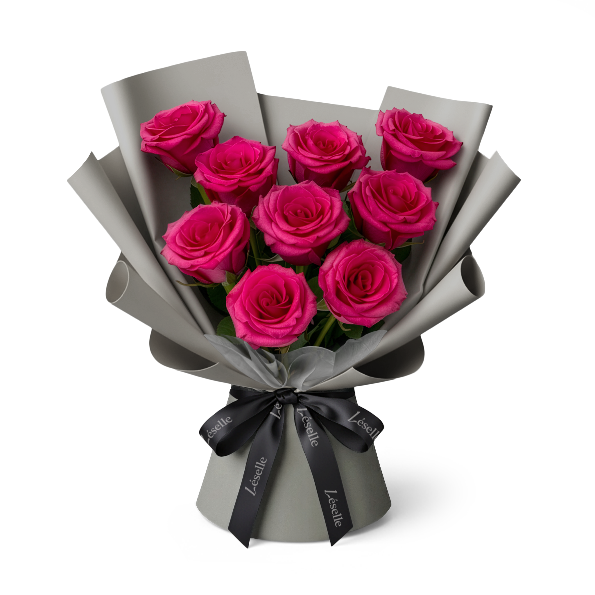 【Chic Collection】The V.I. Pink // Premium Ecuadorian Hot Pink Rose Bouquet